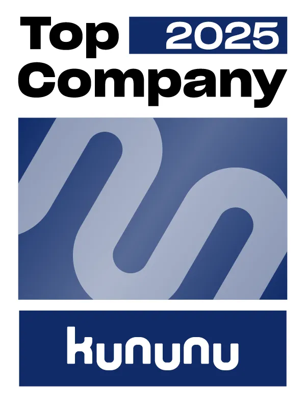 Kununu Top Company Badge 2025